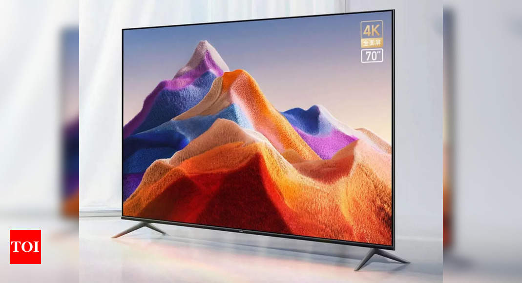 Redmi Smart TV A70 with 4K display launched – Times of India