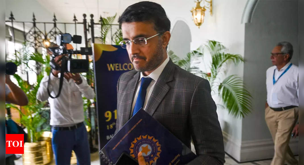 I wish Roger Binny all the best: Former BCCI president Sourav Ganguly | Cricket News – Times of India