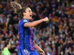 Alexia Putellas wins Ballon d'Or for the 2nd time, see pictures of the Barcelona captain as she lifts the trophy