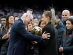 Alexia Putellas wins Ballon d'Or for the 2nd time, see pictures of the Barcelona captain as she lifts the trophy