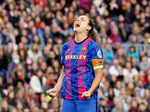 Alexia Putellas wins Ballon d'Or for the 2nd time, see pictures of the Barcelona captain as she lifts the trophy