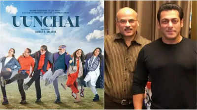 'Maine sab bandhan tod diye, there is no ‘Prem’ or Salman Khan in it either,' says Sooraj Barjatya at Uunchai trailer launch event