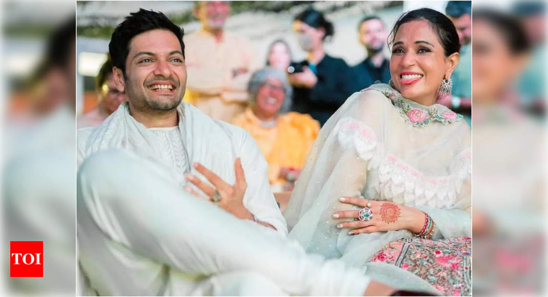 Richa Chadha revisits her wedding week with a bundle of dreamy pictures; calls it magical – Times of India
