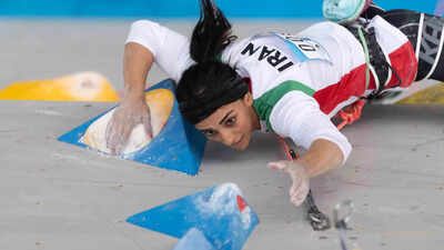 Iranian climber returns from Asian tournament amid veil controversy