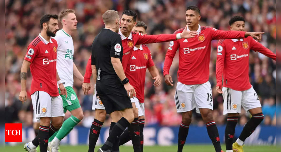 Manchester United charged over Cristiano Ronaldo disallowed goal incident | Football News – Times of India
