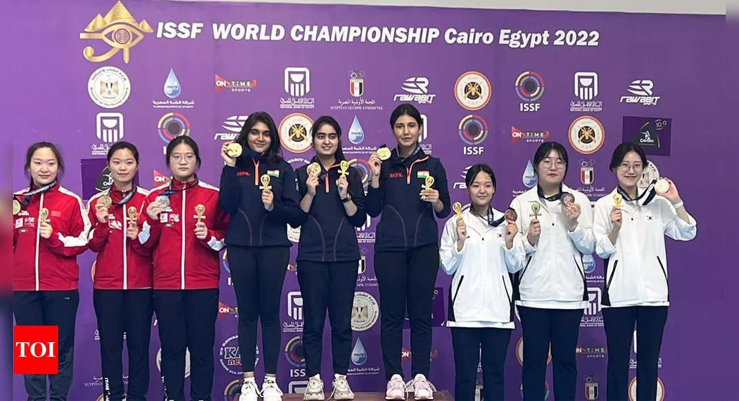 Indian junior shooters win four more gold medals in ISSF World Championship | More sports News – Times of India