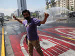 Demonstrations on the third anniversary of the protests and riots that rocked the country, in Santiago