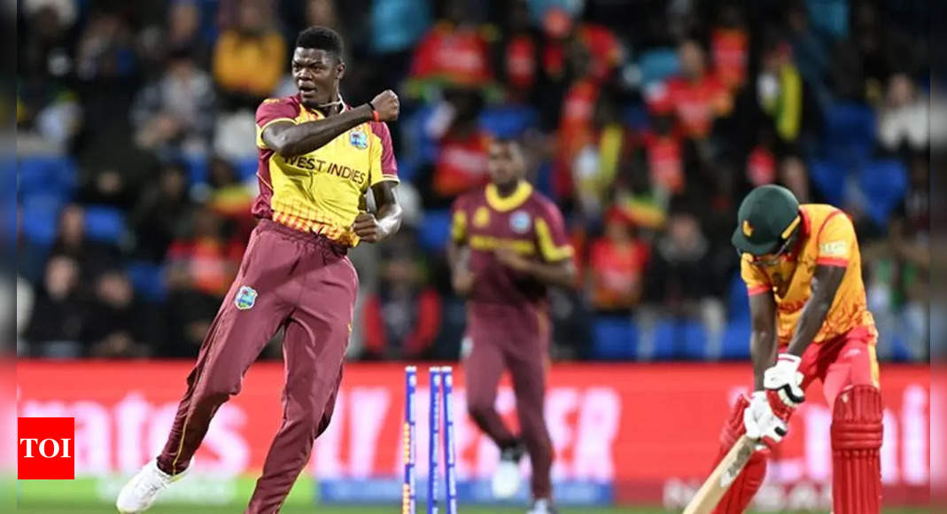 West Indies vs Zimbabwe Highlights, T20 World Cup 2022 Alzarri takes