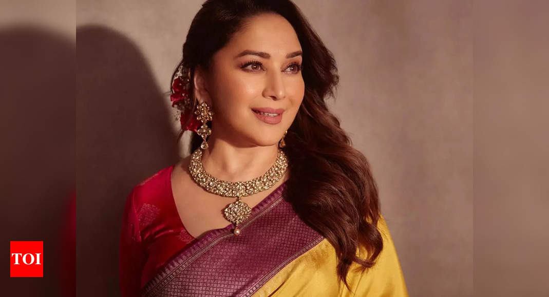 8 stunning sarees styled by Madhuri Dixit that everyone should have in  their closets