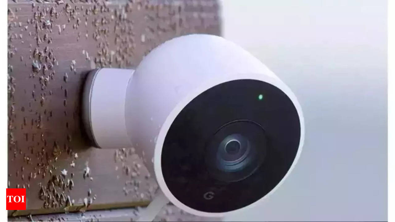 Nest outdoor camera store range of vision