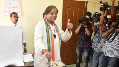 Congress president election: Shashi Tharoor camp alleges 'fraud,' efforts to influence voters