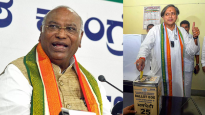 Mallikarjun Kharge elected new Congress president with 7,897 votes
