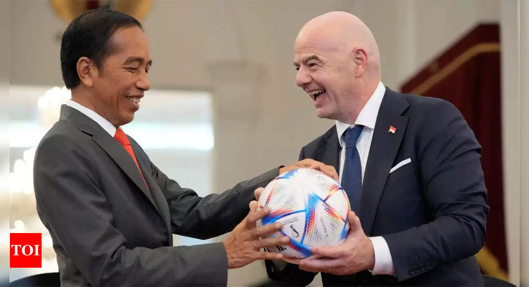 Fury at FIFA chief’s kickabout in Indonesia after stadium tragedy | Football News – Times of India