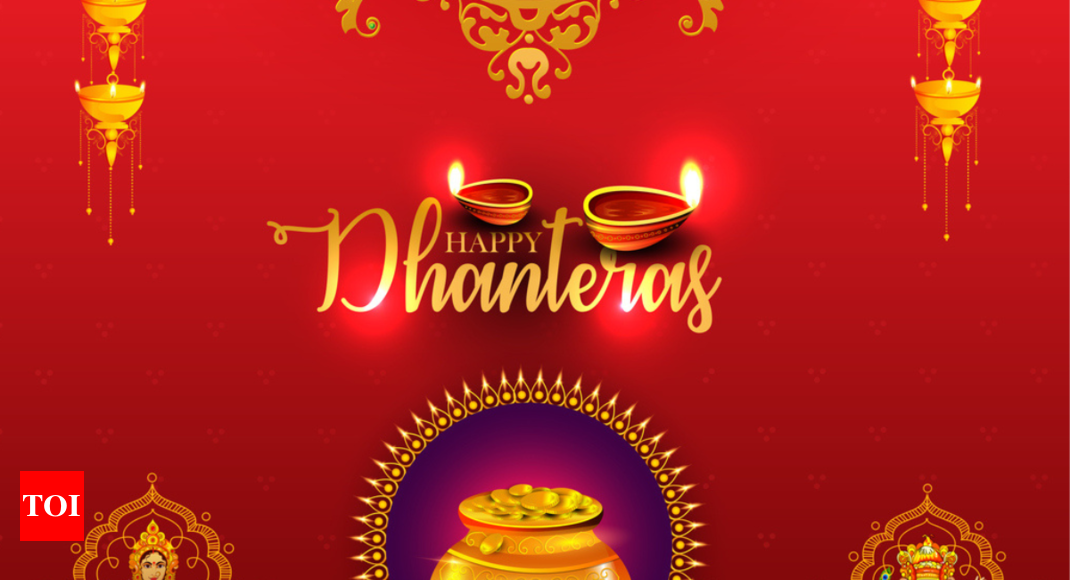 Happy Dhanteras 2022: Top 50 Wishes, Messages, Quotes, Images and Greetings  to share with your loved ones - Times of India
