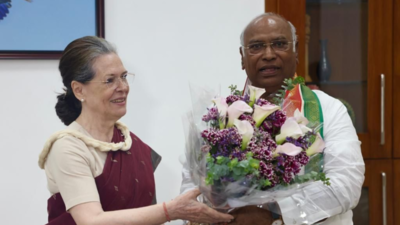 Kharge: A Gandhi family loyalist, succeeds a Gandhi to become Congress president