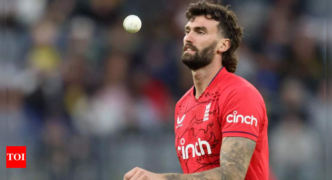 England seamer Reece Topley ruled out of T20 World Cup: Report | Cricket News – Times of India