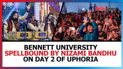 Bennett University spellbound by Nizami Bandhu on Day 2 of Uphoria