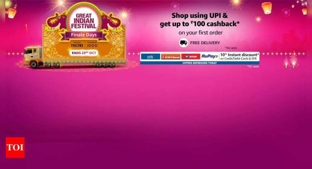 Amazon Great Indian Festival unveils ‘Finale Days’ with exciting offers – Times of India