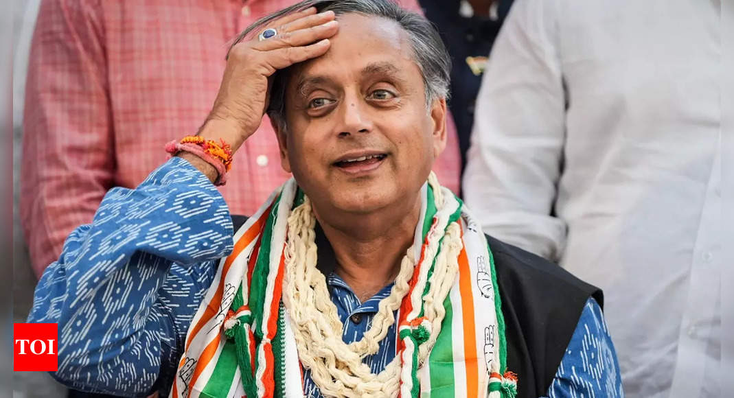 Shashi Tharoor gets more votes than any of losing candidates in previous two Congress president polls | India News – Times of India