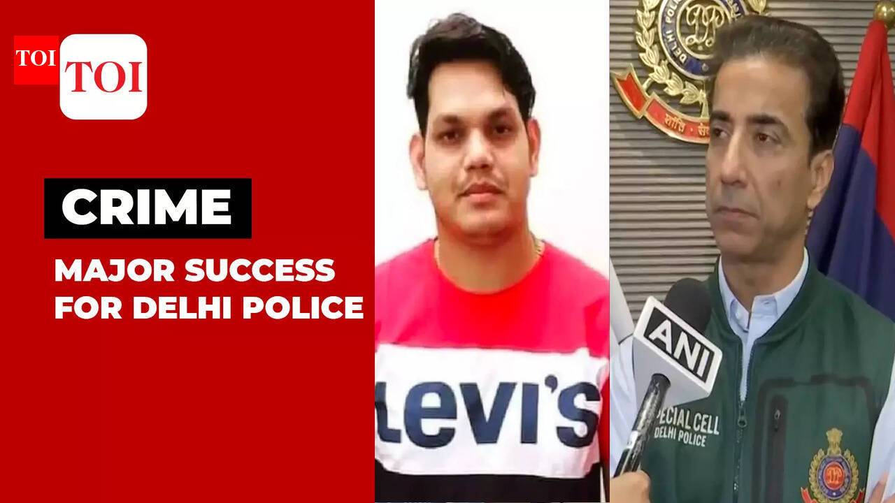 Delhi Police Special Cell arrests gangster Deepak Tinu who had fled ...