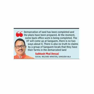 Site selection team expected soon to inspect Sanguem land for IIT campus