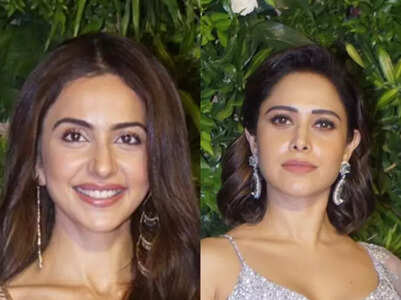 Hot makeup looks from Kriti Sanon's Diwali bash
