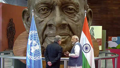 PM Modi holds bilateral meeting with UN Secretary General Guterres in Gujarat