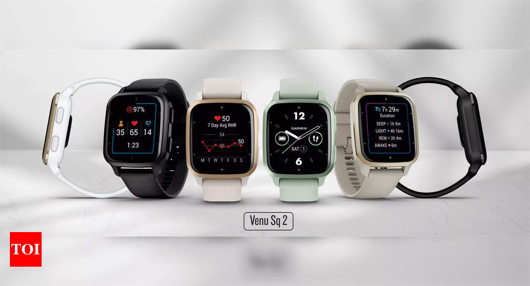 Garmin Venu Sq 2 GPS smartwatch series offers an AMOLED display
