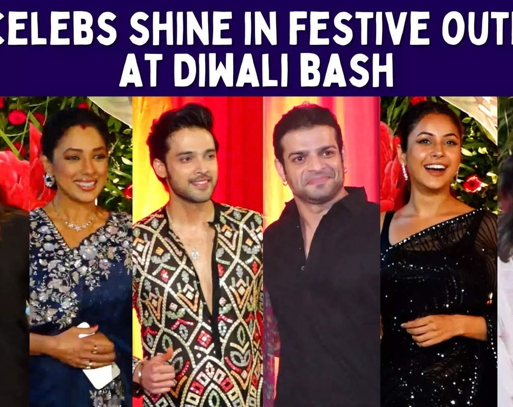 
TV celebs put their best fashion foot forward at Diwali bash
