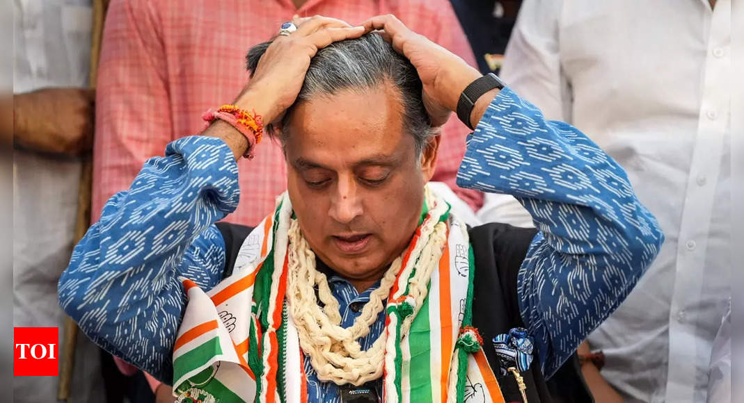 ‘One face before us, another in the media’: Shashi Tharoor camp gets a Congress tongue-lashing over poll irregularities charge | India News – Times of India