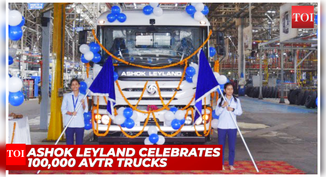 Ashok Leyland achieves 100,000 sales with AVTR BS6 truck featuring