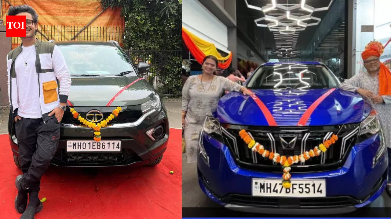 Adish Vaidya to Mansi Naik: Marathi celebs who owned luxurious cars ...