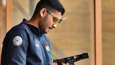 ISSF World Championship: Anish Bhanwala and Simranpreet Kaur Brar win Rapid Fire Pistol Mixed Team silver