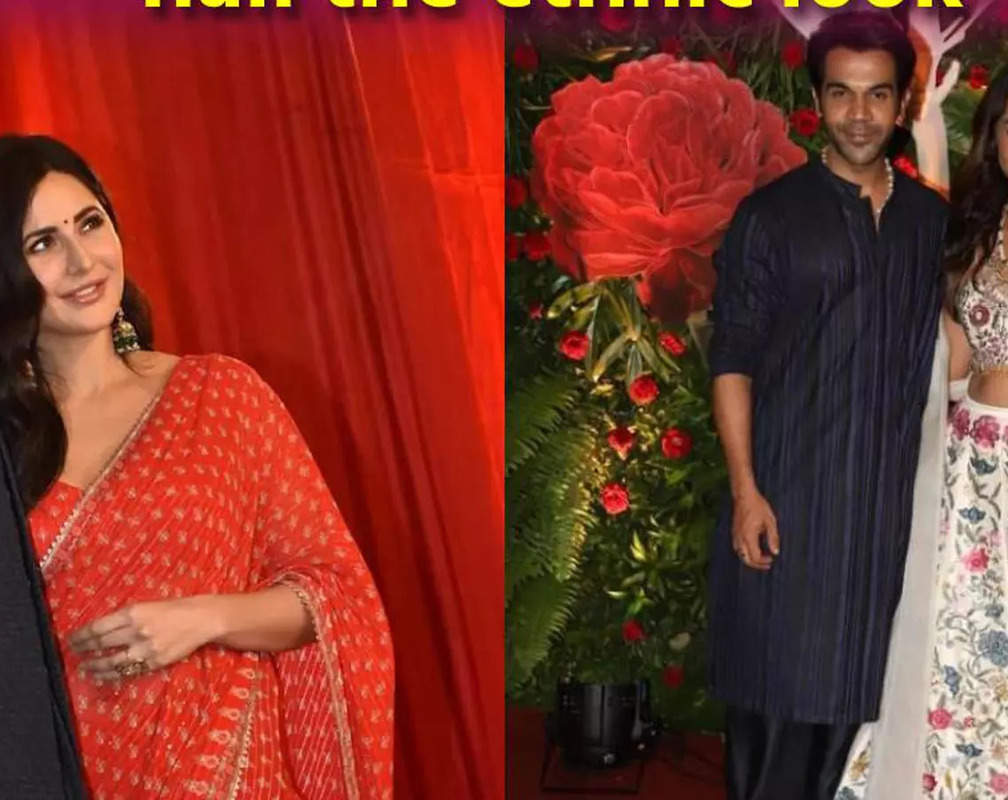
Newlyweds Katrina-Vicky, Rajkummar Rao-Patralekhaa steal the limelight at Ramesh Taurani's Diwali party
