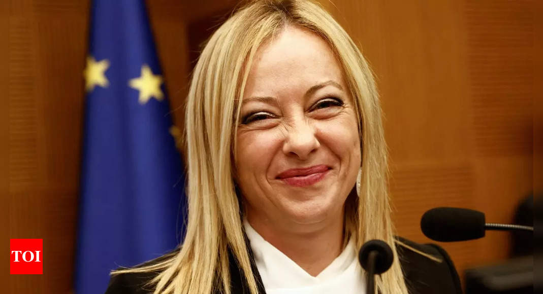 Far-right Giorgia Meloni set to become Italy’s first woman PM – Times of India