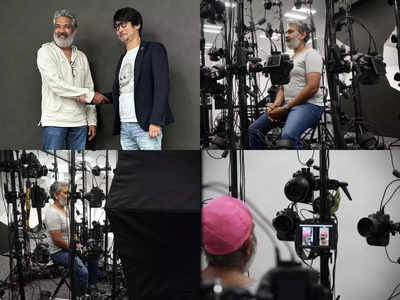 Legendary video game creator Hideo Kojima scans SS. Rajamouli; see pictures here