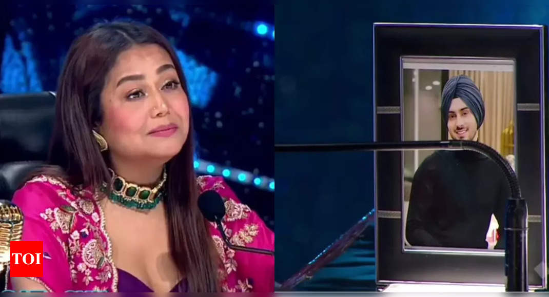 Indian Idol 13 Neha Kakkars Photo Of Husband Rohanpreet On Her Table Goes Viral Watch The 5516