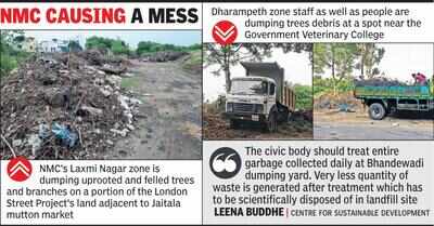 Breaching rules, NMC turns 10 city spots into ‘dumping yards’