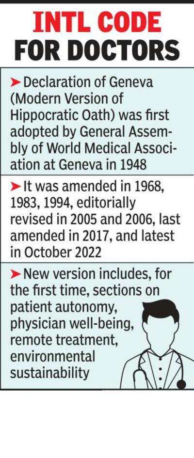 Focus on saving env, care for own health: World body to docs