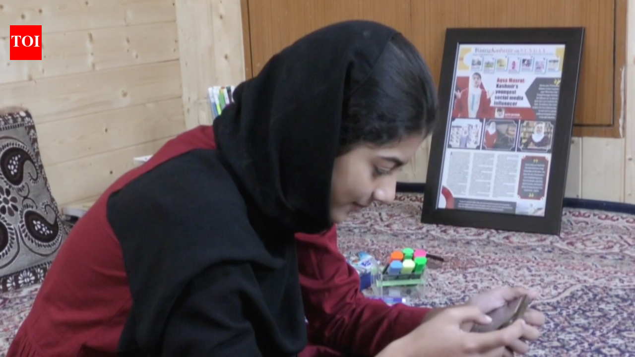 Meet Aqsa Masrat, 10-year-old social media influencer from J&K