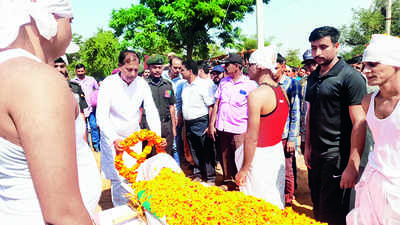 Rajasthan: Jawan cremated in Jhunjhunu, family loses both sons in a year