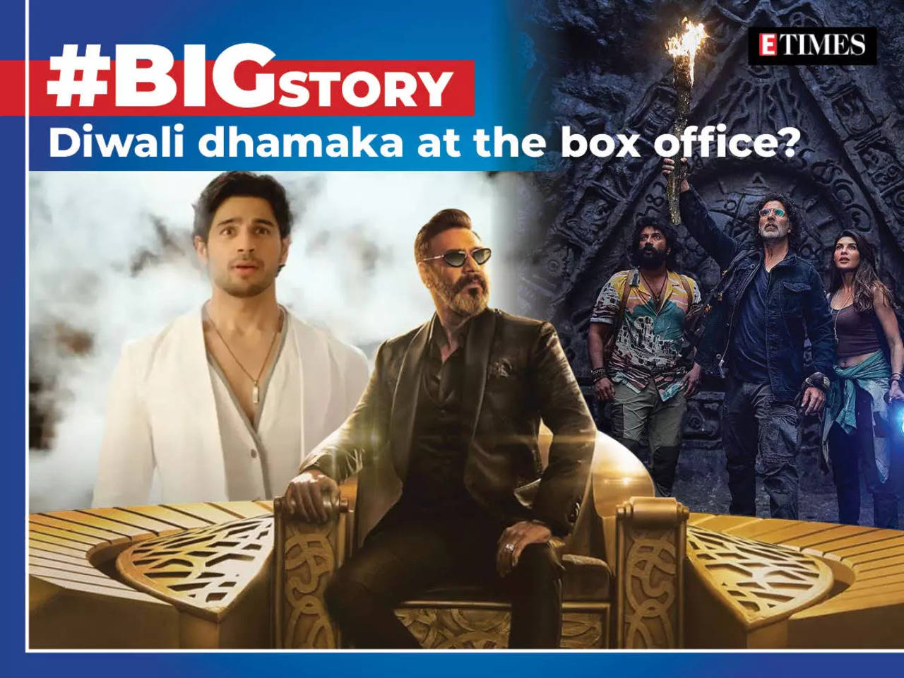 Ram Setu, Thank God: Will Bollywood's Diwali releases create a dhamaka at  the box office? - #BigStory | Hindi Movie News - Times of India