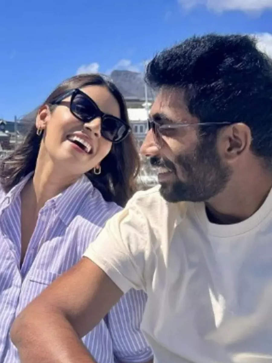 Love Story Of Cricketer Jasprit Bumrah And Wife-anchor Sanjana Ganesan ...