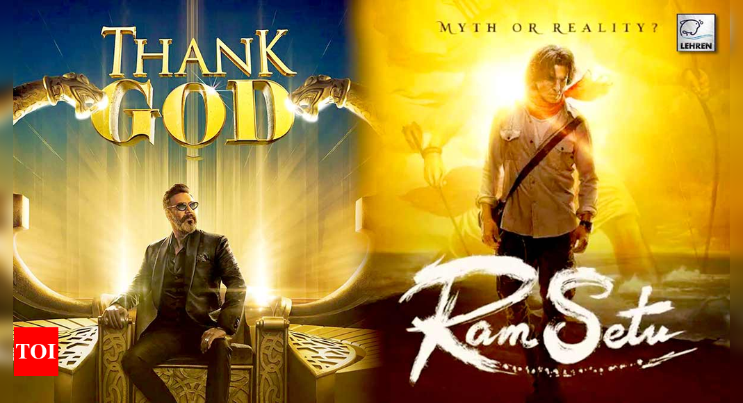 Ram Setu vs Thank God field workplace: Akshay Kumar’s movie edges forward of Ajay Devgn’s upfront reserving – Instances of India