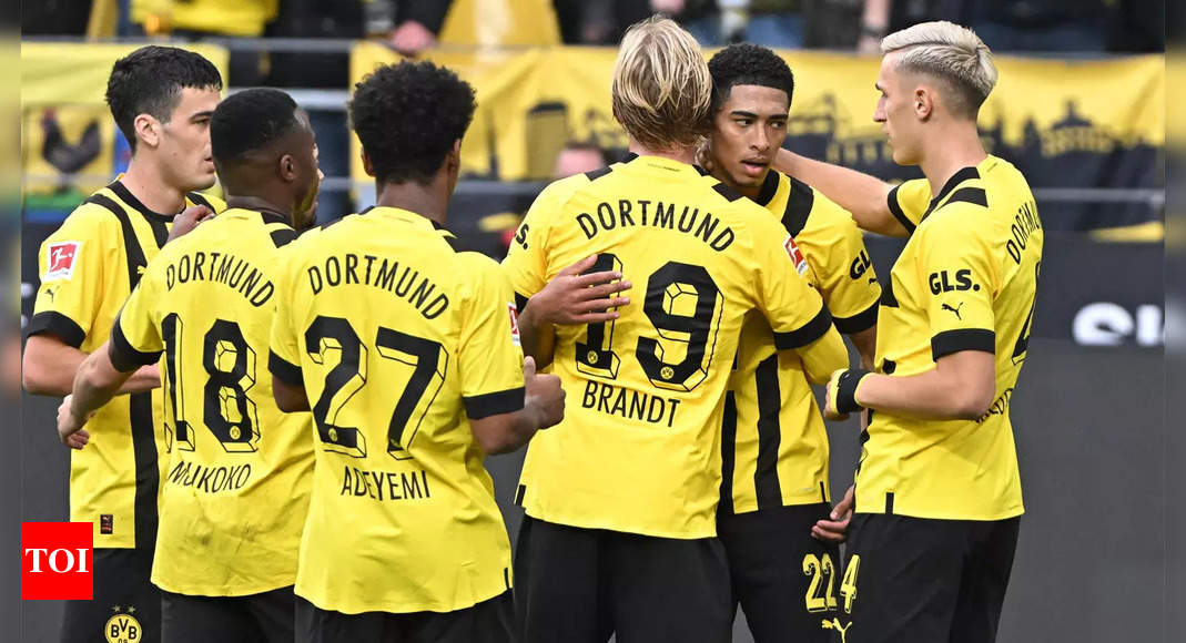 Dortmund crush Stuttgart 5-0 with Bellingham double | Football News ...