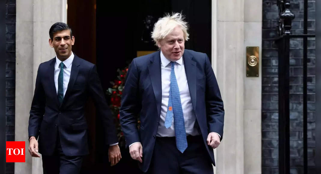 UK’s Boris Johnson and Rishi Sunak to meet – Times of India