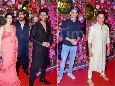 Hrithik Roshan, Akshay Kumar, Kajol along with hubby Ajay Devgn glam up Anand Pandit’s Diwali party