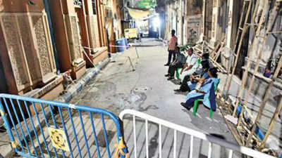 Muted Diwali for Bowbazar's cave-in zone residents