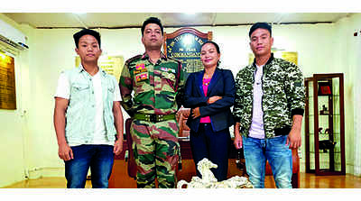 Rani Gaidinliu’s great grandson joins Army, AR pre-recruitment training in Manipur