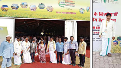 Davanagere organic farmer takes part in Kissan Sammelan convened by PM Narendra Modi